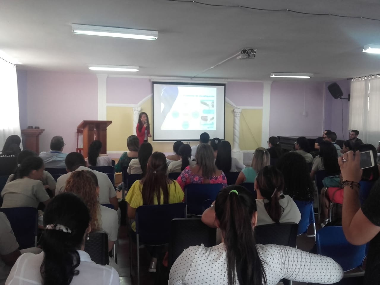 Presentación de proyectos de prácticas profesionales del programa de Psicología. 